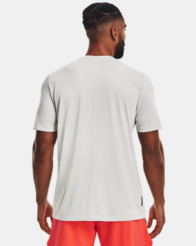 Bluzë sportive Under Armour Rush Legacy, pa qepje, material elastik, e zezë