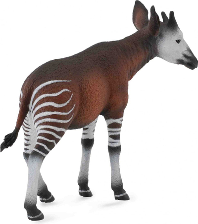 Figurë lodër Collecta Okapi, plastike, model 004-88532, shumengjyrëshe
