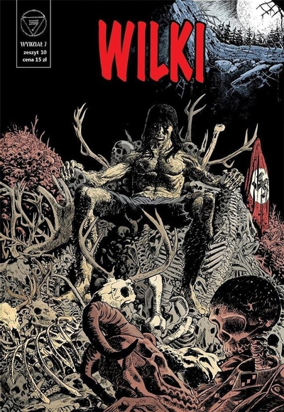 Libër komik Department 7 Vol.10 Wolves, thriller fantastik, në polonisht