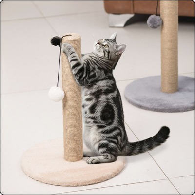 Постамент за гребење за мачки Cat Scratcher Tower, 40 x 30 cm, беж