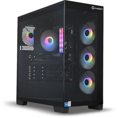 Kompjuter gaming HIRO Aurora, AMD Ryzen 7 7700, RTX 5060 8GB, 32GB RAM, 1TB SSD, WiFi, Windows 11 Home, i zi