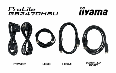 Monitor gaming Iiyama G-MASTER GB2470HSU-B6, 23.8", Full HD, 180Hz, i zi