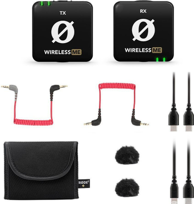Бежичен микрофон Rode Wireless ME, оминидекционален, домет 100m, црн