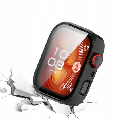 Mbrojtëse Huawei Watch Fit 4 Tech-Protect Defense, e zezë