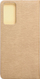 Kapak portofol Luna Book për Xiaomi Redmi Note 12s, me xhep për karta, ari elegant