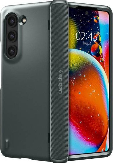 Mbrojtëse telefoni Spigen Slim Armor Pro, për Samsung Galaxy Z Fold5, e fortë kundër goditjeve, ngjyra Abyss Green