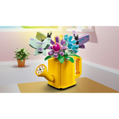 Set LEGO Creator 3 në 1 Flowers in a Watering Can 31149, 420 pjesë, 8 vjeç+