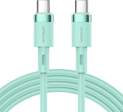 Kabllo USB Joyroom, 2 x USB-C, 1.8 m, e gjelbër