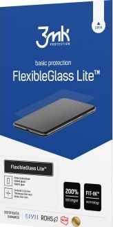 Mbrojtës ekrani 3MK FlexibleGlass Lite për OnePlus 8T Plus 5G, 0.16mm, xham hibrid transparent