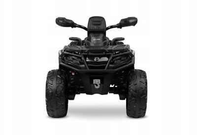 Makina elektrike për fëmijë Can-Am Outlander, 2 vende, rrota EVA, e zezë