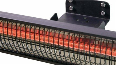 Ѕиден грејач Sunred Royal Diamond Dark Wall 2000, 2000W, со далечински управувач, црн