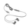 Dëgjuese Lenovo 300 USB-C GXD1J77353, me kabllo, të hirta