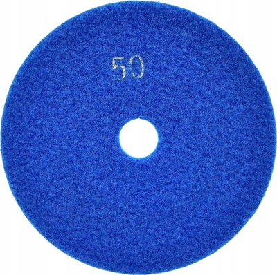 Disk diamant për bluarje të lagësht Geko G78917, 125mm, grit 50
