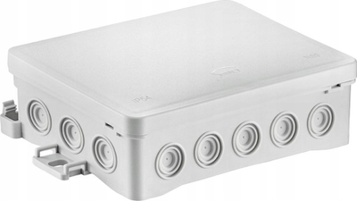 Kuti montimi sipërfaqësore Simet FASTBOX&HOOK NS9 35404102, 90x40x135mm, IP54, gri