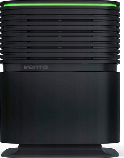Pastrues ajri edhe lagështues Venta AeroStyle Compact AW735, për dhoma deri në 50 m², me filtra HEPA H13, i zi