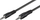 Kabllo audio PremiumCord, Jack 3.5mm M/M, 1m, e zezë