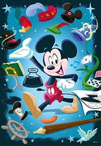 Puzzle Ravensburger Disney Princess Christmas, 200 pjesë, për fëmijë, shumëngjyrësh