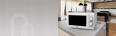 Fur mikrovalësh UD MM20L-WA, 20L, 700W, e bardh