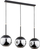 Llambadar Adviti Lara 3P AD-LD-6217BE27S, 3xE14 60W, i zi
