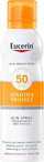Spraj krem-djelli trupor Eucerin Sensitive Protect, SPF 50, 200ml, transparent