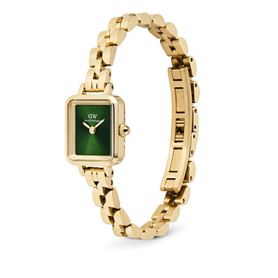 Orë për femra Daniel Wellington Quadro Mini DW00100852, e artë