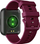 Smartwatch Bemi Exo, ekran 1.91" TFT, IP67, trup i zi rrip red wine