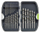 Set shpues metalik Luna HSS cylindrical, 23 copë