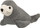 Lodër pellushi për qen Trixie Seal Thies BE NORDIC, poliestër, 30 cm, gri