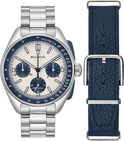 Set Orë dhe rrip dore për meshkuj Bulova Lunar Pilot 98K112