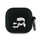 Këshe AirPods Karl Lagerfeld 3D Karl &amp; Choupette, silikon, për AirPods 4, e zezë