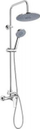 Set dushi Malta H/AU-27-B01, kokë “rain shower”, krom