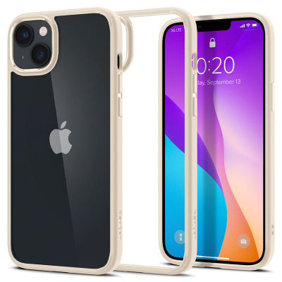 Mbrojtëse Spigen Crystal Hybrid për iPhone 14 Plus, 6.7", transparente