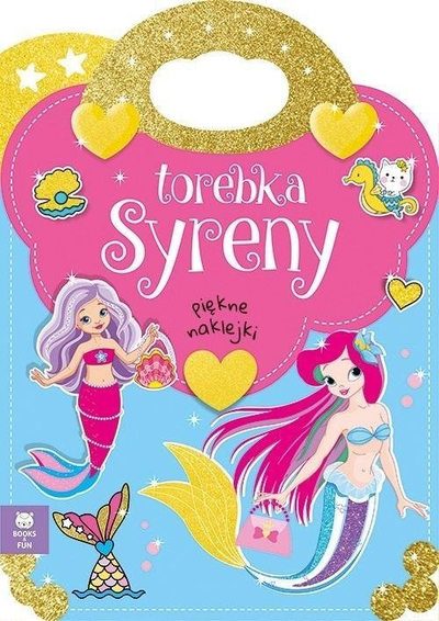 Libër ngjyrosjeje Mermaid's Purse, seri për vajza, figura sirenash, shumëngjyrësh