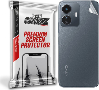 Foli mbrojtëse mbrapa GrizzGlass për Vivo Y77 5G, sateni, transparente