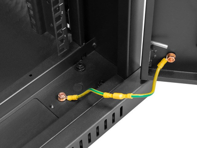 Kabinet RACK Lanberg FF01-6627-23BL, 27U, në këmbë, i zi