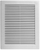Rrethore ventilimi Awenta TRU22, 200x250mm, PVC, e bardhë