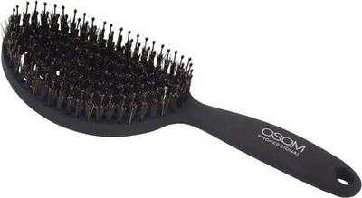 Furçë flokësh OSOM Round Brush Lollipop, 23cm, e zezë