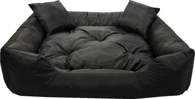 Shtrat për qen AIO FACTORY Dog Bed ECCO, 130 x 105 cm, najlon i papërshkueshëm nga uji, i zi