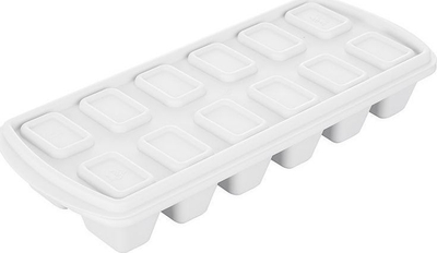 Enë për kuba akulli Plast Team, e bardhë