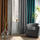 Perde dritare BLACKOUT Window Curtain, 135x240 cm, jakard, blu deti