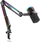 Mikrofon dinamik Fifine AmpliGame AM8PROT, USB XLR, me krah tavoline RGB, i zi