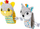 Lodër byzylyk për foshnje Balibazoo Animal Wrist Rattle, set 2 copë, me zile, shumëngjyrëshe