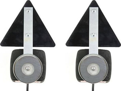 Set drita të pasme për rimorkio AMiO 02095, LED, me magnet 7-pin, të kuqe