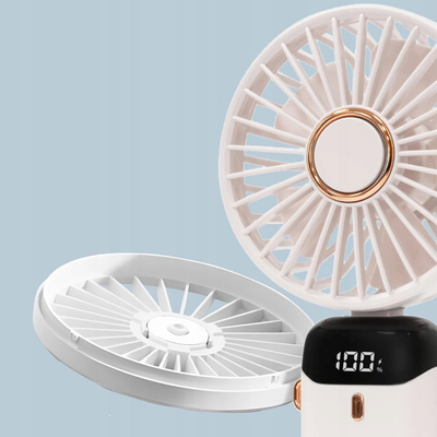 Ventilator portativ mini TriTon LXGA30, kompakt, i bardhë