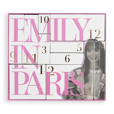 Kalendar kozmetik Revolution 12-day Advent calendar Emily in Paris