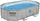 Pishinë kornizë Bestway Power Steel Swim Vista II, ovale 4.88 x 3.05 x 1.07 m, filtër rëre, gri