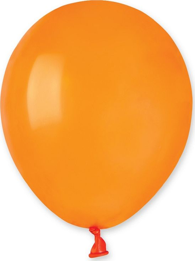 Balona latex Gemar 5", set 100 copë, portokalli
