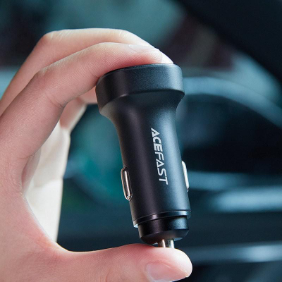 Karikues makine Acefast 72W, 2x USB C, PPS PD, i zi