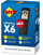 Безжичен телефон DECT AVM FRITZ!Fon X6, екран во боја, именик со 300 контакти, црн