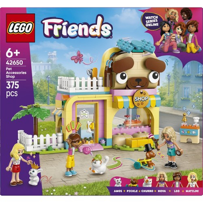 Set lodrash Pet Accessories Shop, playset dyqan aksesoresh për kafshë, shumëngjyrësh